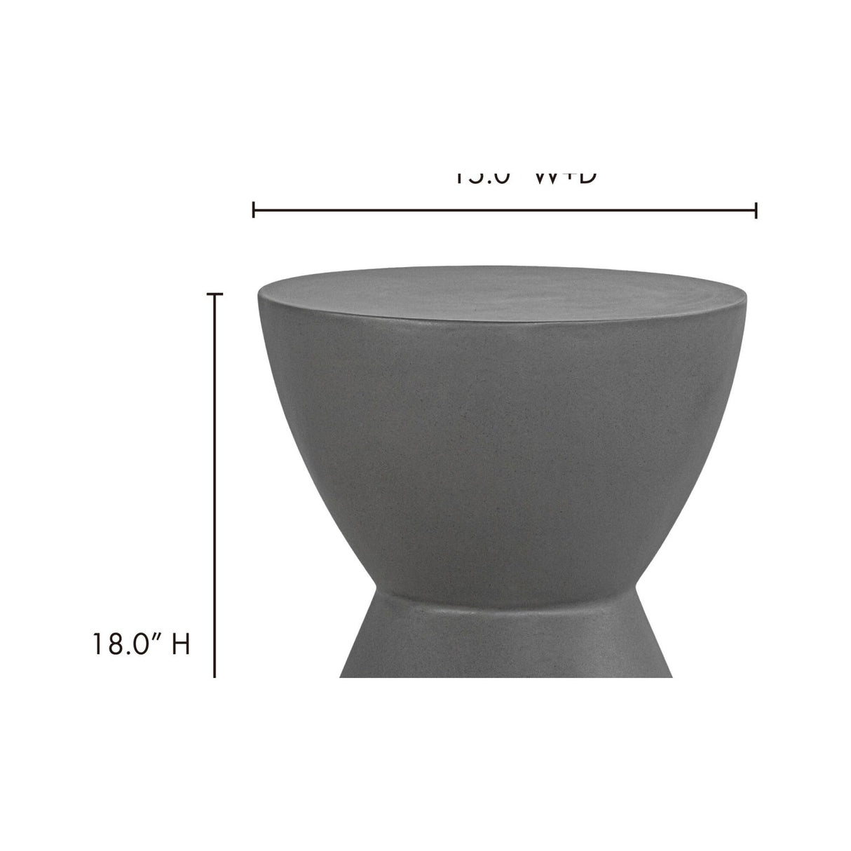 Modern European furniture - Contoured Indoor/Outdoor Stool - www.oroa.com