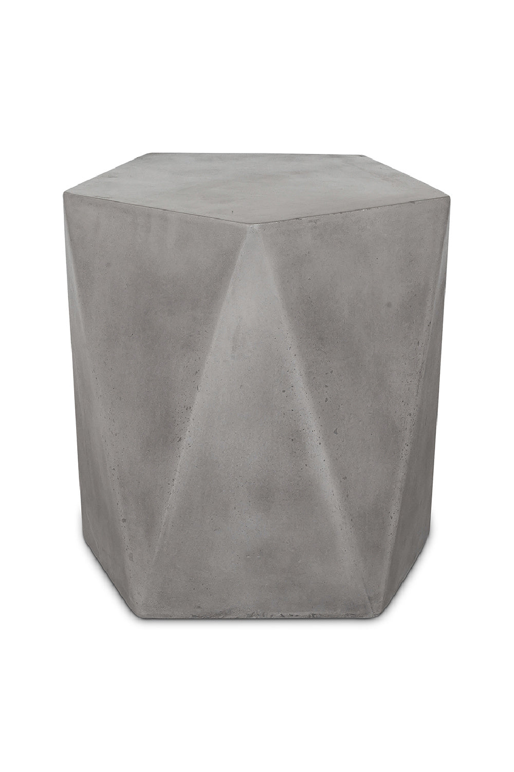 Modern European furniture - Gray Outdoor Concrete Stool - www.oroa.com