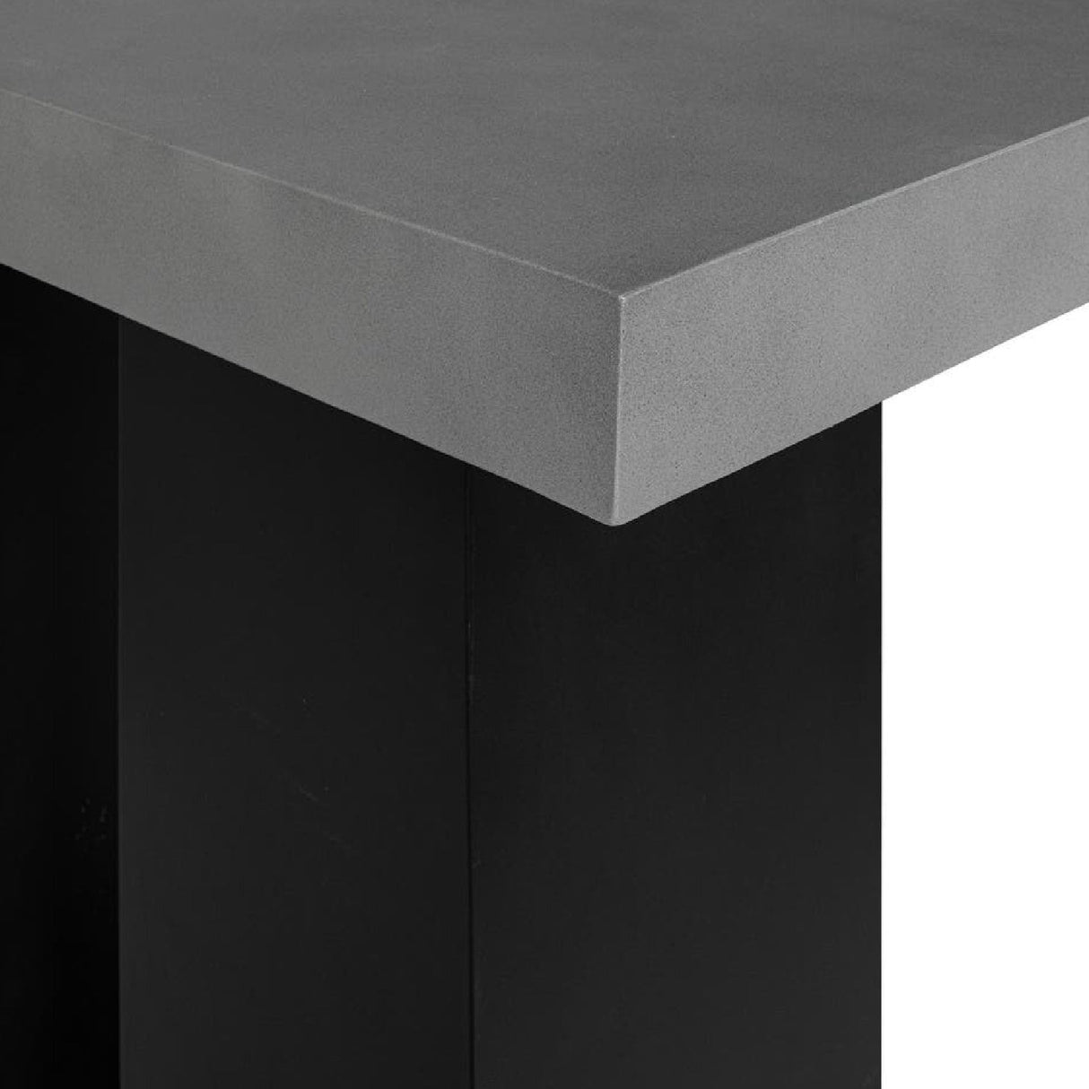 Modern European furniture - Gray Concrete Outdoor Bar Table - www.oroa.com