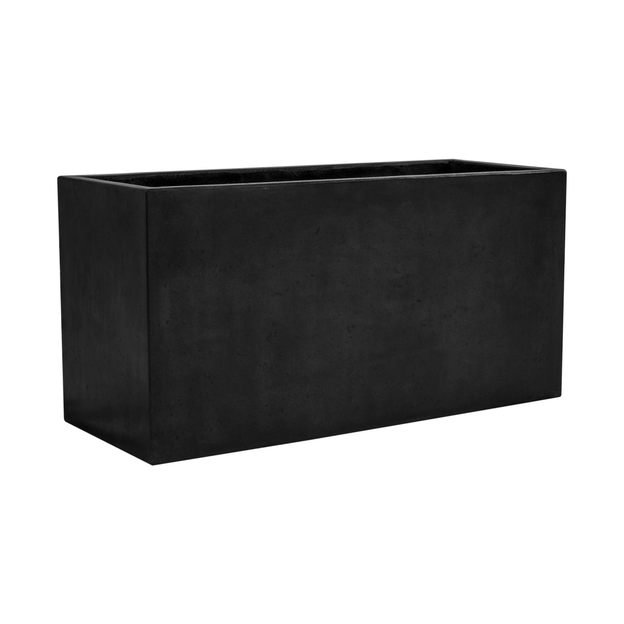 Modern European furniture - Black Concrete Indoor/Outdoor Planter - www.oroa.com
