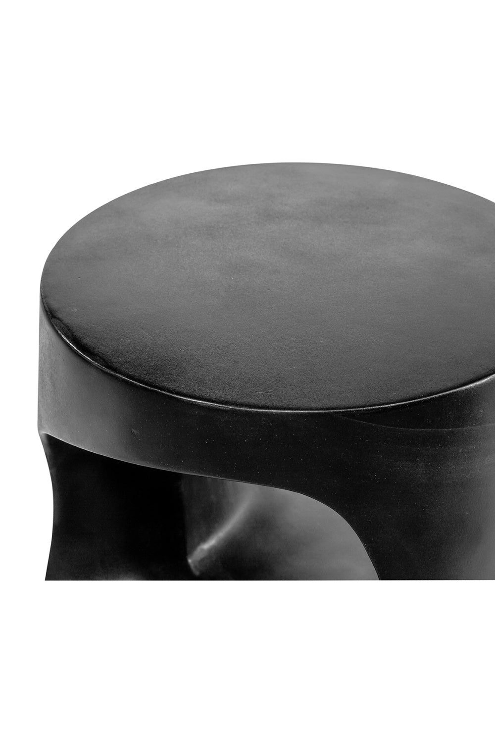 Modern European furniture - Black Oval Indoor/Outdoor Stool - www.oroa.com