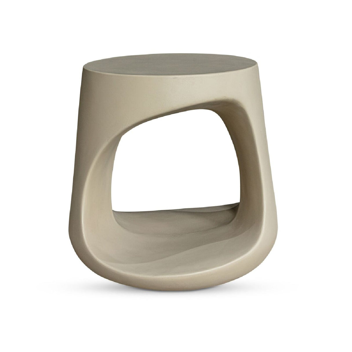 Modern European furniture - Monolithic Concrete Indoor/Outdoor Stool - www.oroa.com