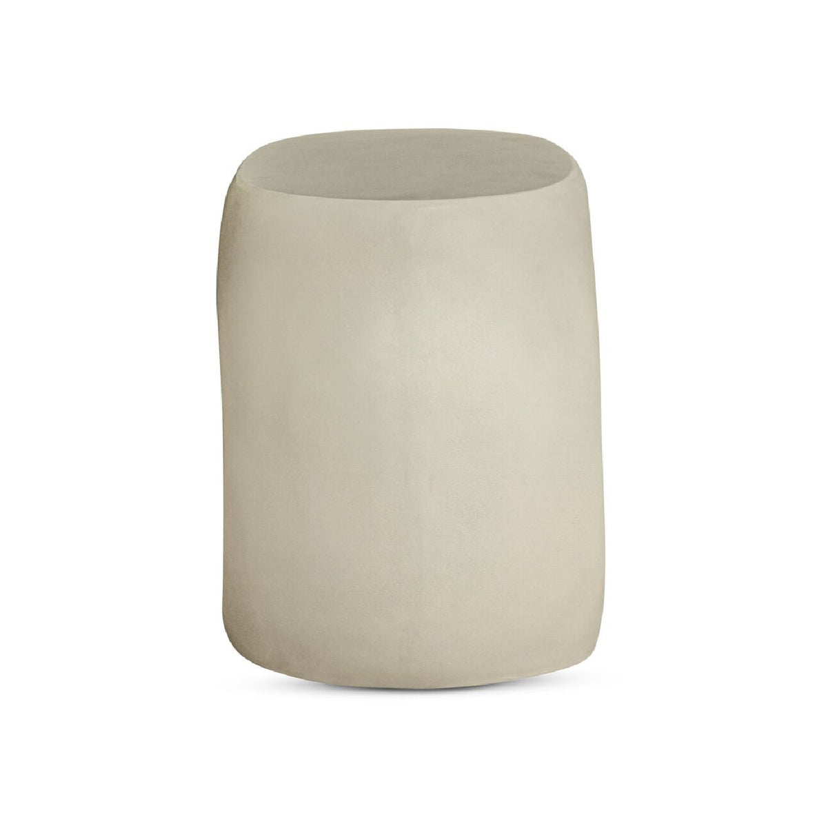 Modern European furniture - Carved Concrete Indoor/Outdoor Stool - www.oroa.com
