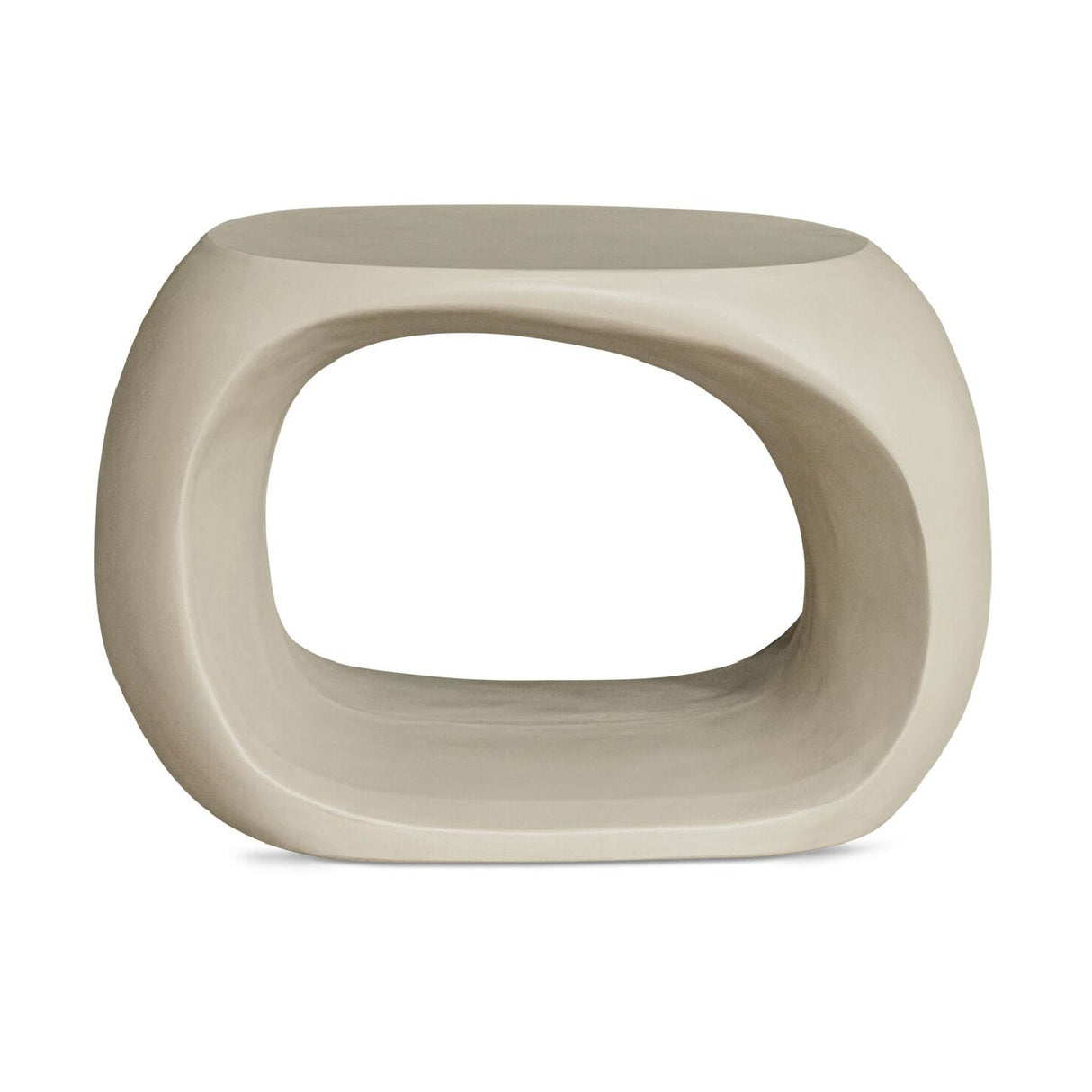 Modern European furniture - Carved Concrete Indoor/Outdoor Stool - www.oroa.com