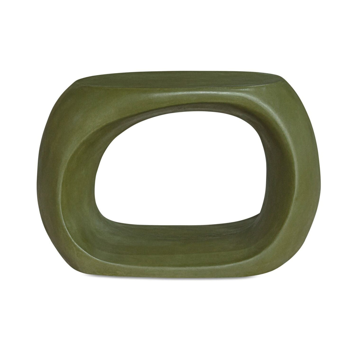Modern European furniture - Carved Concrete Indoor/Outdoor Stool - www.oroa.com