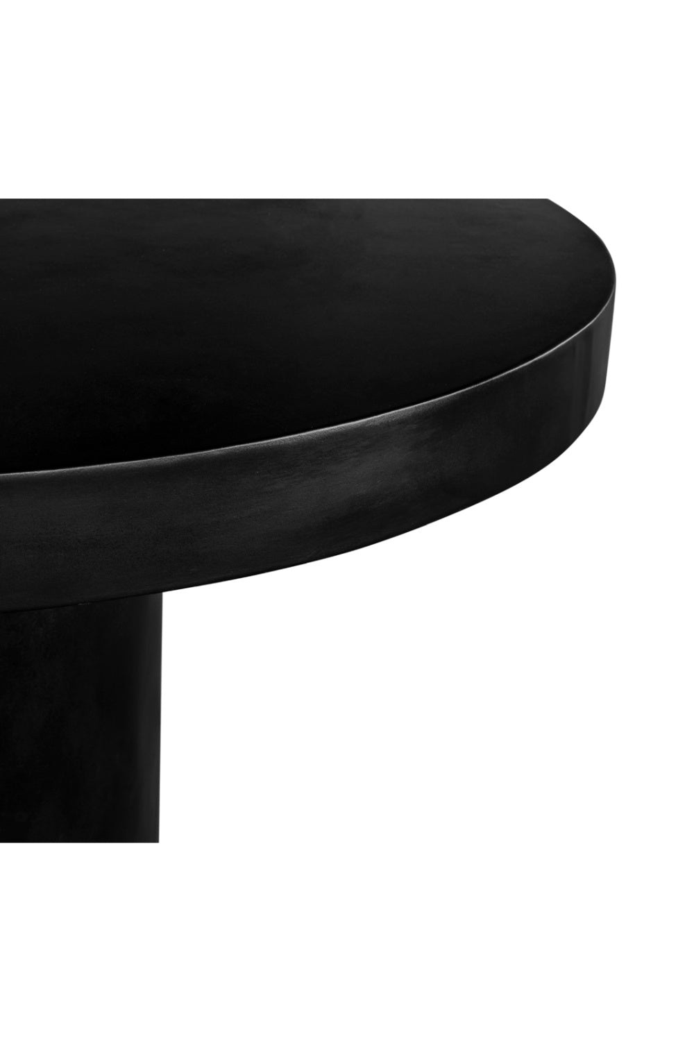 Modern European furniture - Matte Concrete Outdoor Dining Table - www.oroa.com