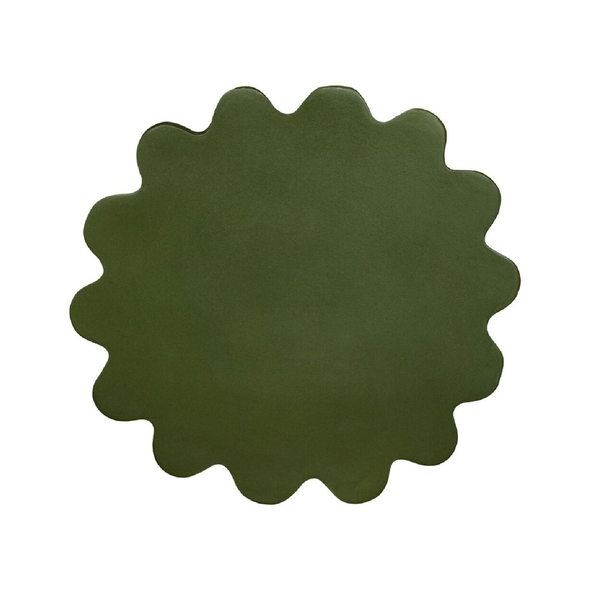 Modern European furniture - Scalloped Indoor/Outdoor Accent Table - www.oroa.com