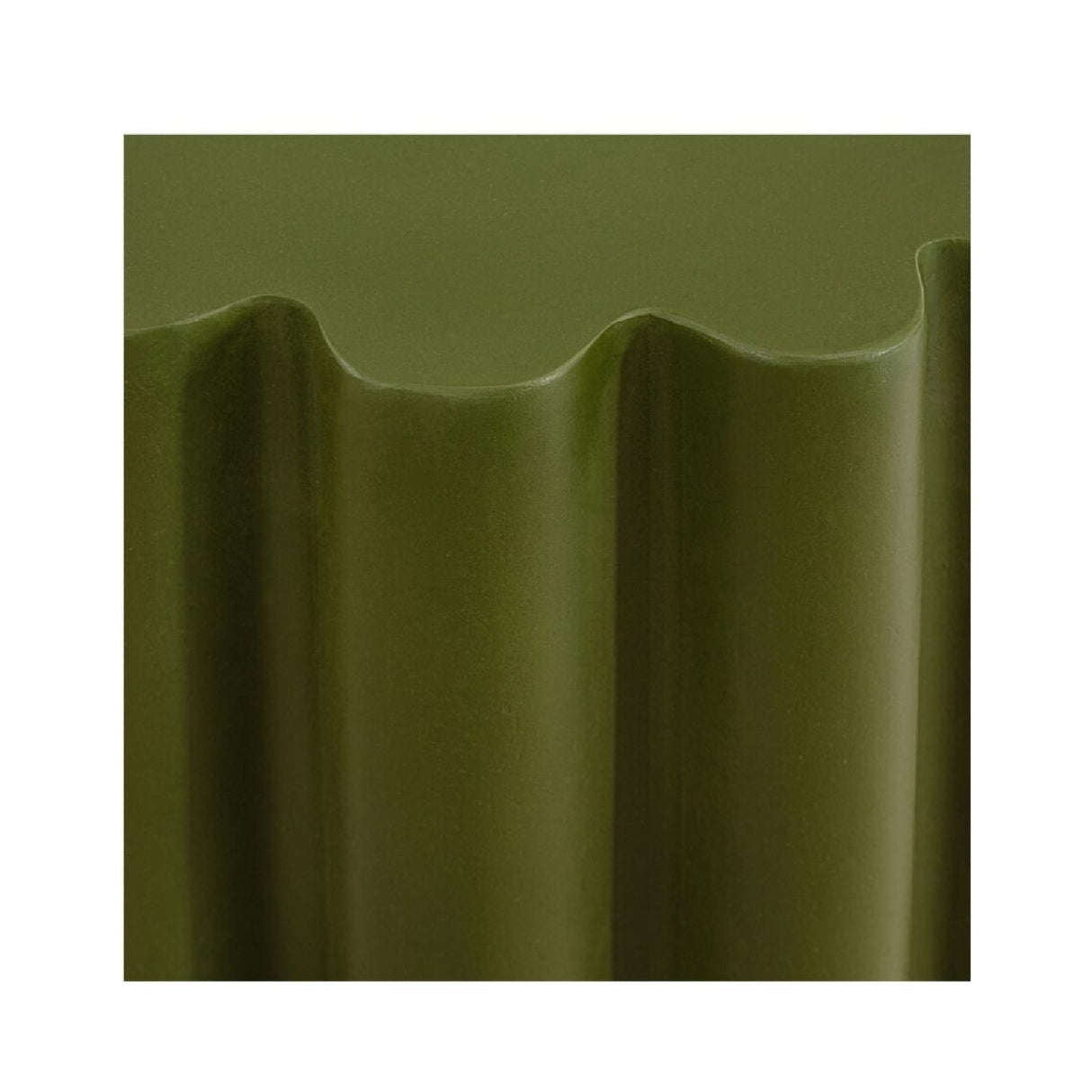 Modern European furniture - Scalloped Indoor/Outdoor Accent Table - www.oroa.com