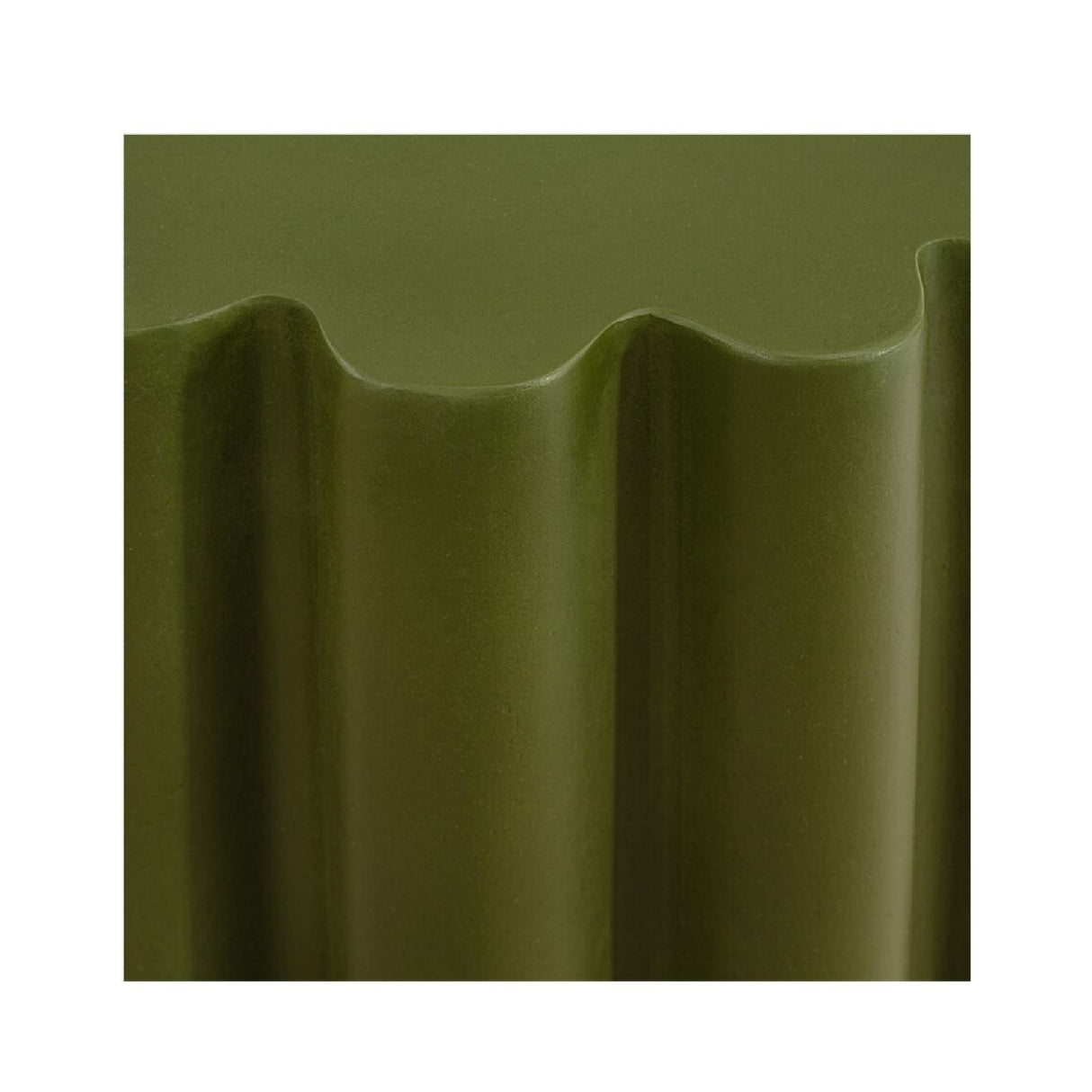 Modern European furniture - Scalloped Indoor/Outdoor Accent Table - www.oroa.com | Oroa.com