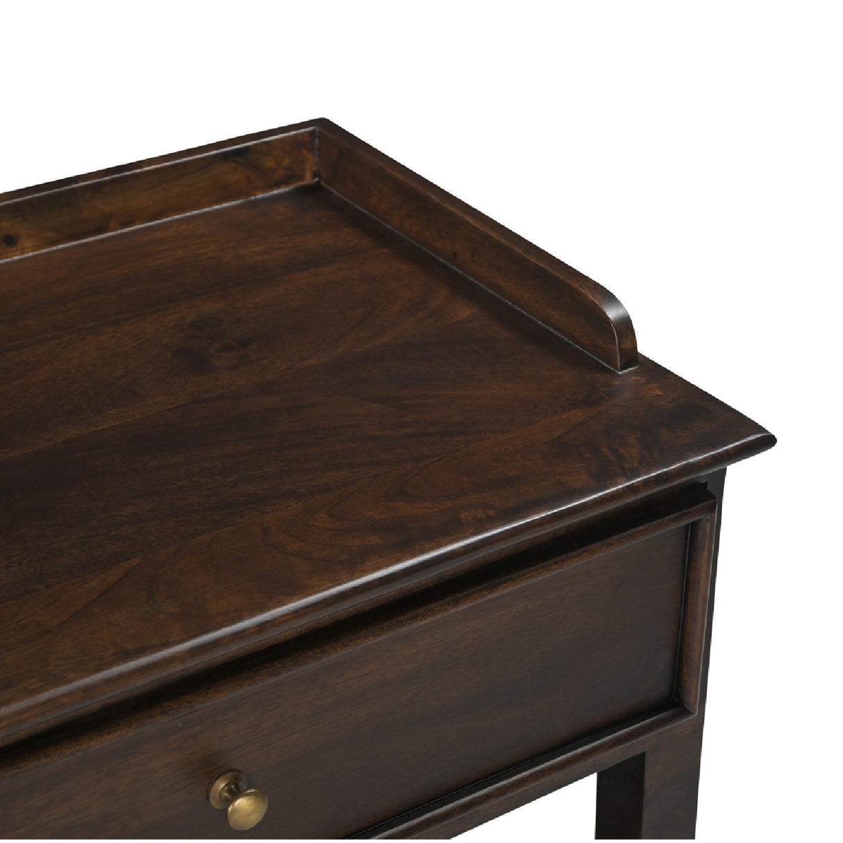 Modern European furniture - Brown Mango Wood Nightstand - www.oroa.com