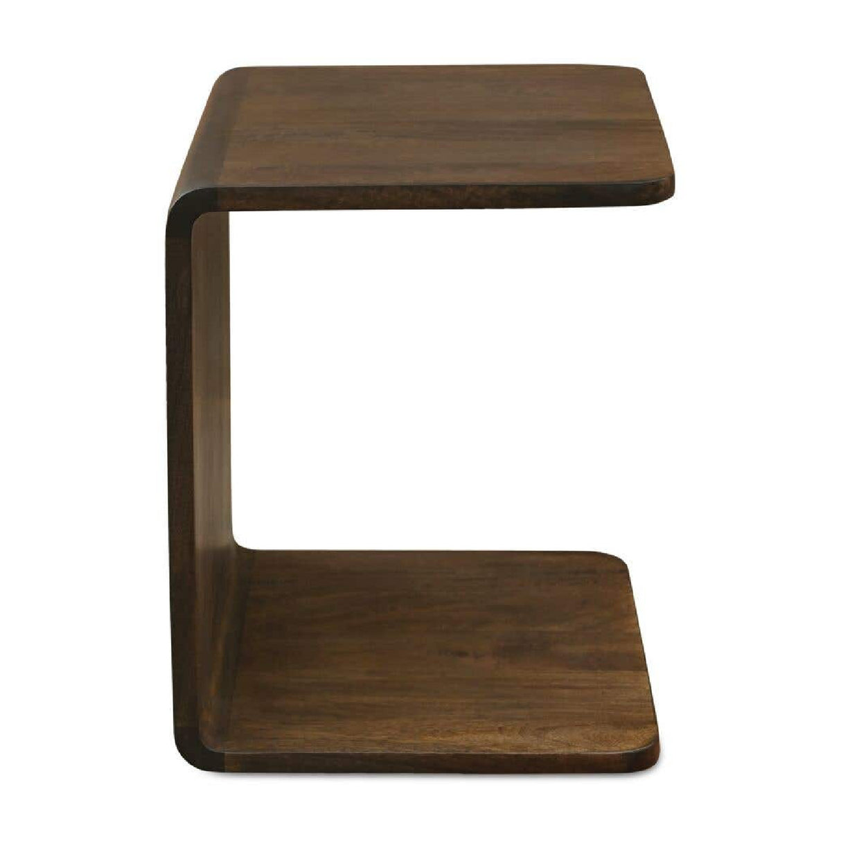 Modern or European furniture - C-Shape Solid Wood Side Table - www.oroa.com