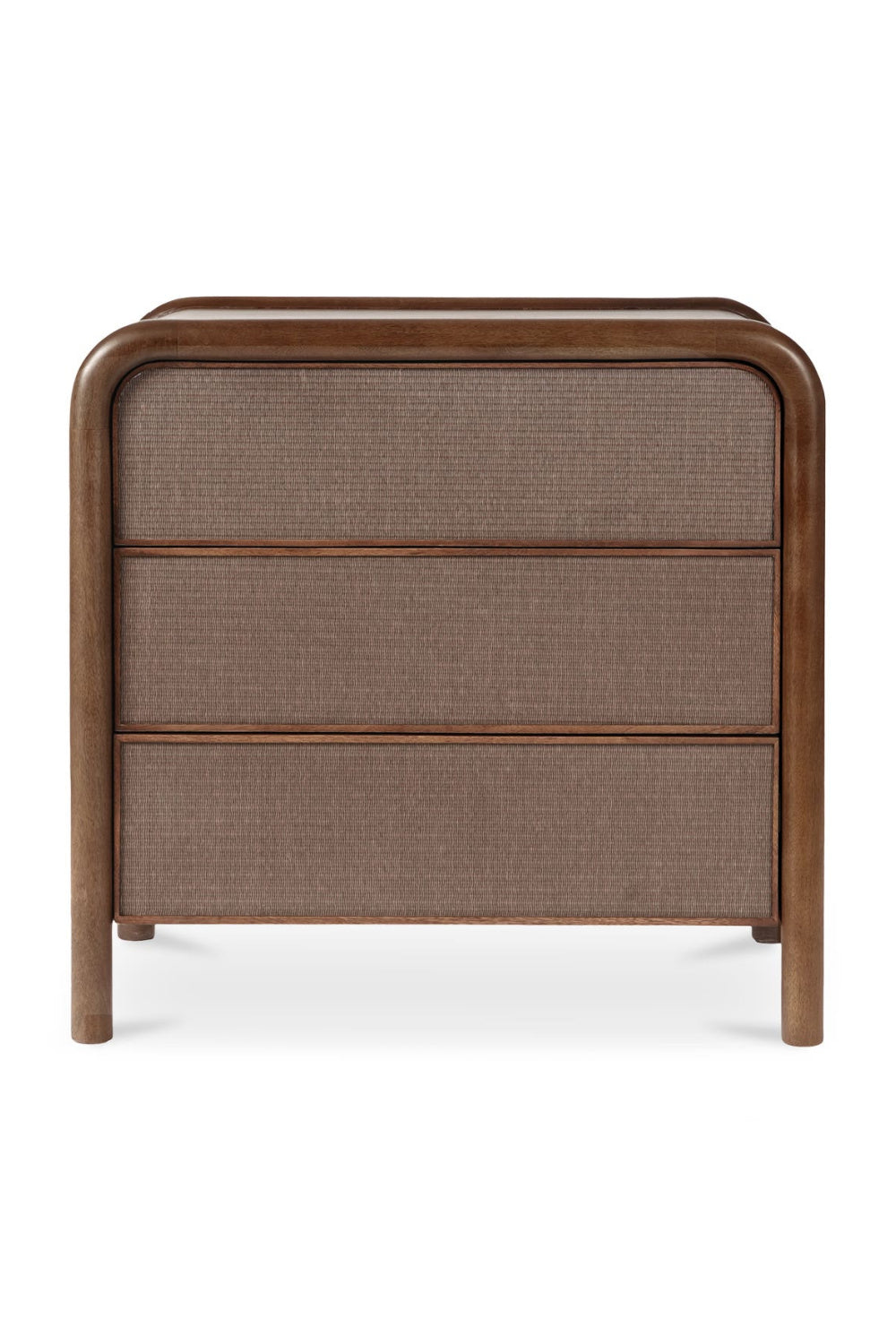 Tatami Mat 3-Drawer Nightstand | Novi Living Rye | Oroa.com