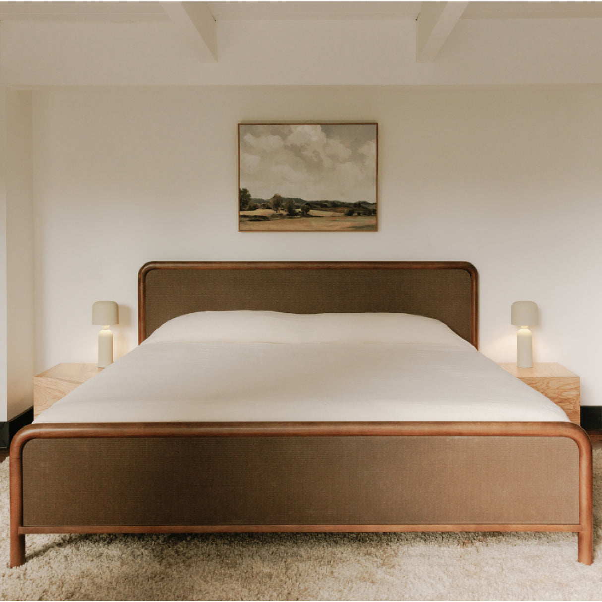 Modern European furniture - Brown Tatami Mat Bed - www.oroa.com | Oroa.com