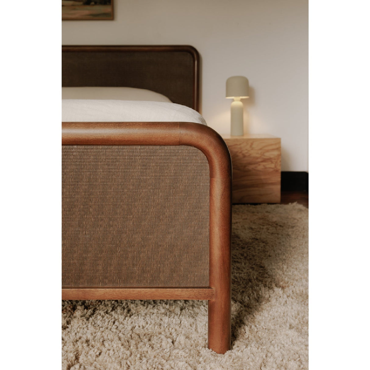 Modern European furniture - Brown Tatami Mat Bed - www.oroa.com
