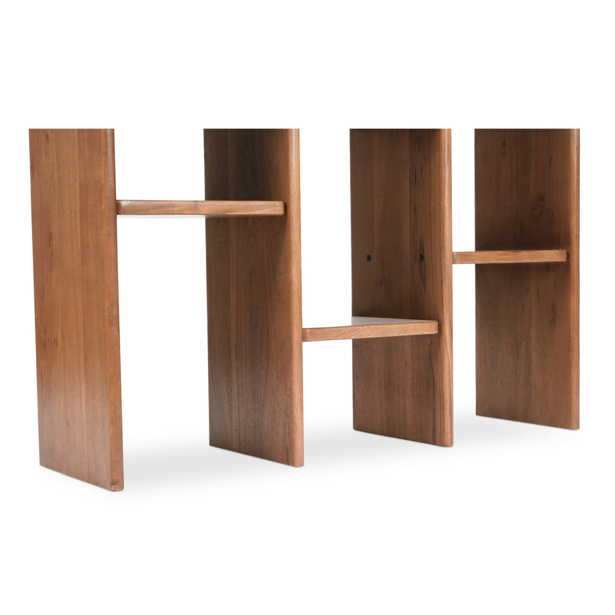 Modern European furniture - Solid Acacia 12-Shelf Bookcase - www.oroa.com