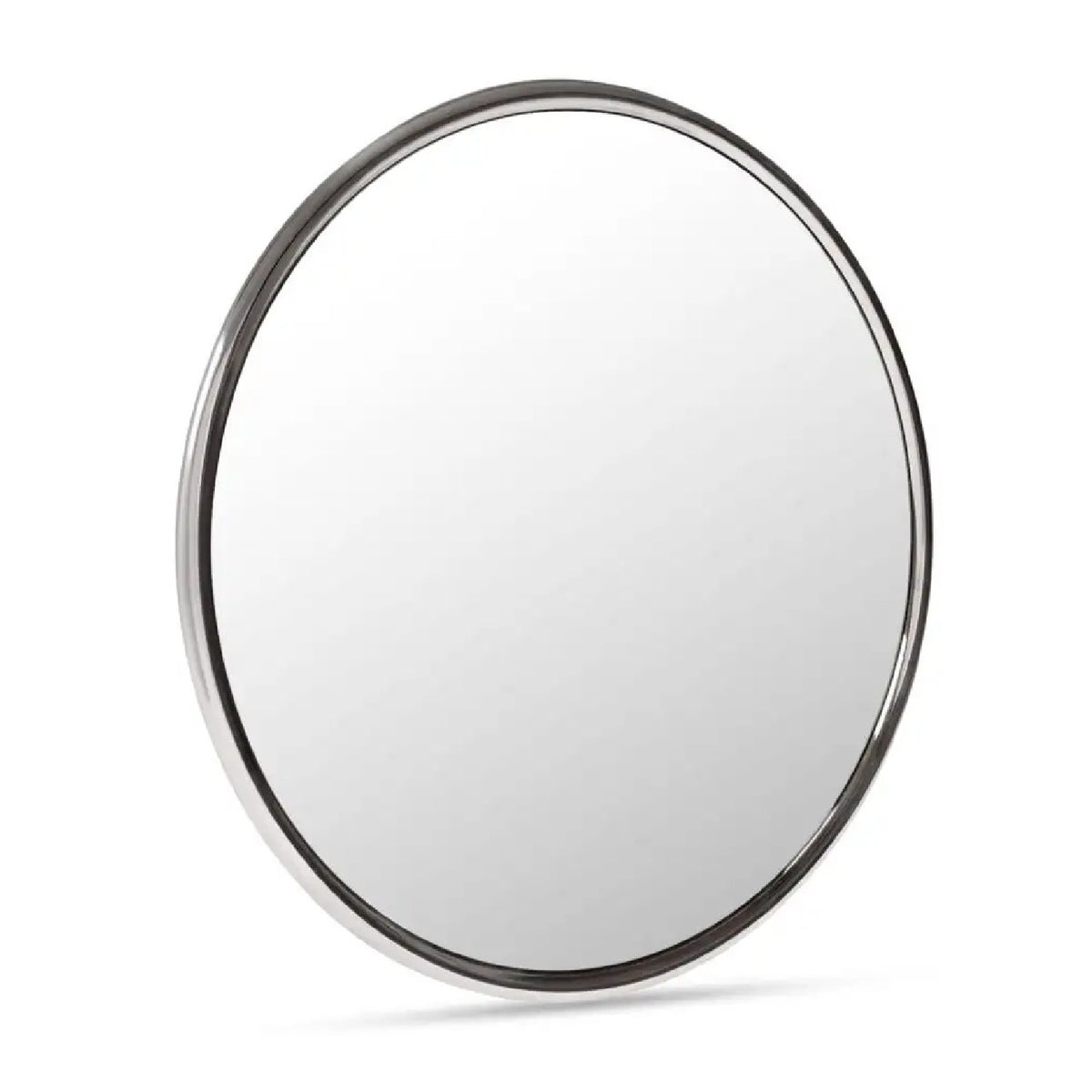 Chrome Round Mirror | Novi Living Lars
