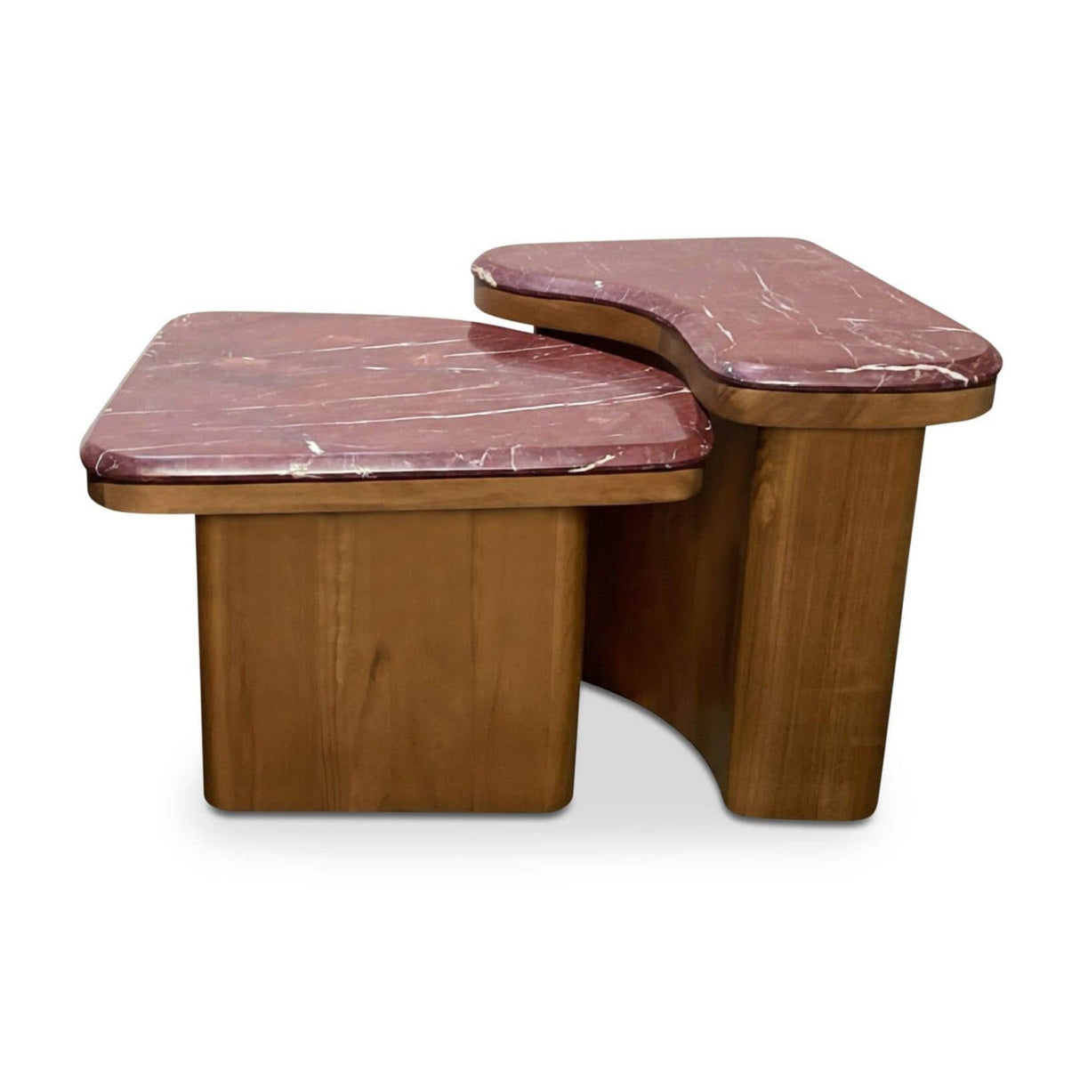 Modern or European furniture - Marble Nesting Coffee Tables (2) - www.oroa.com