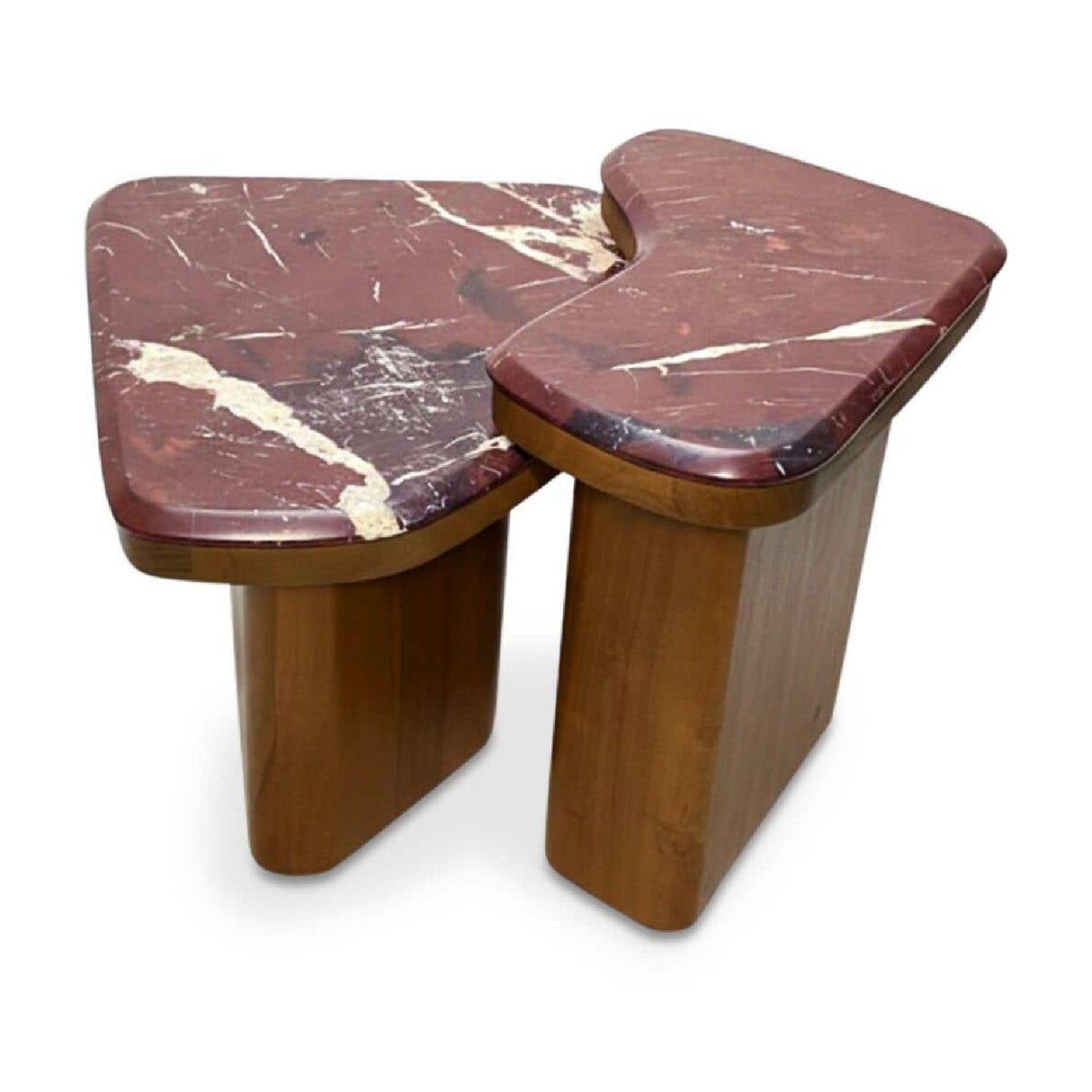 Modern or European furniture - Marble Nesting Coffee Tables (2) - www.oroa.com