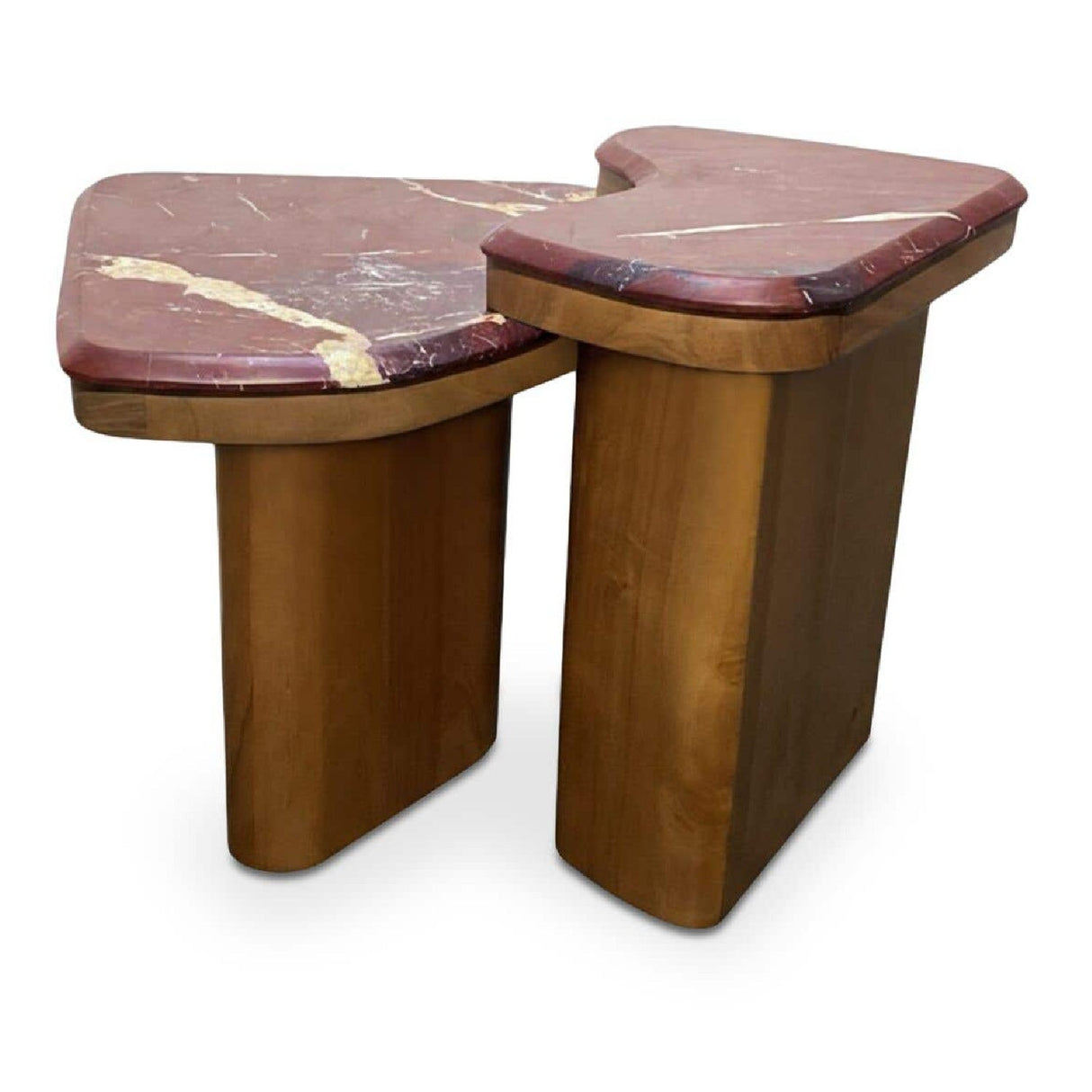 Modern or European furniture - Marble Nesting Coffee Tables (2) - www.oroa.com