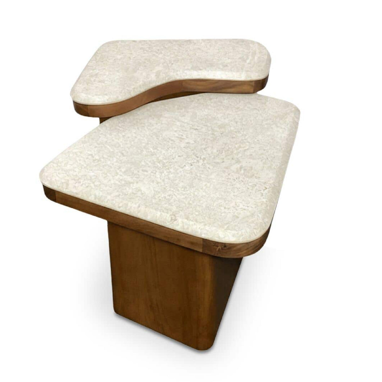 Modern or European furniture - Marble Nesting Coffee Tables (2) - www.oroa.com