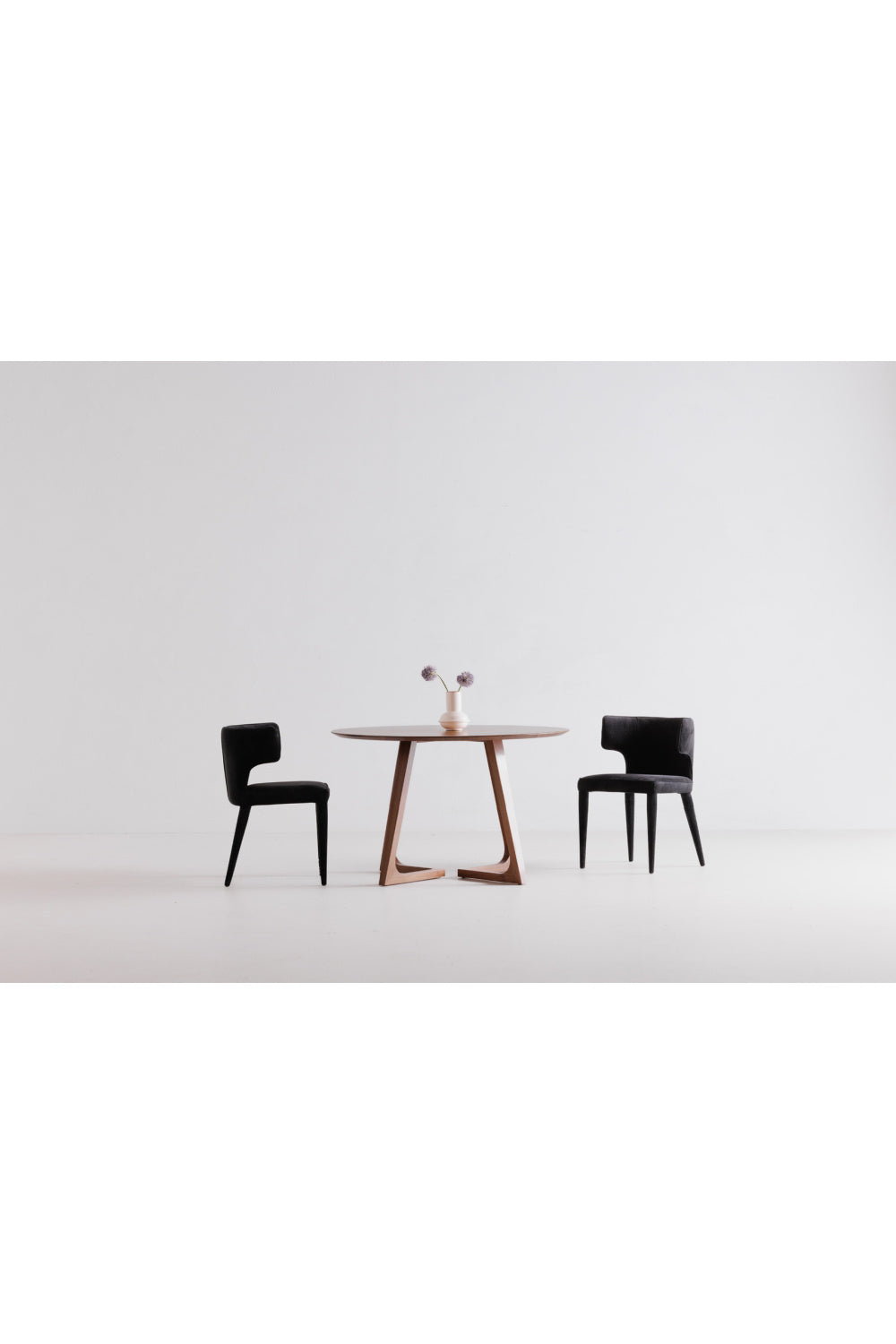Modern European furniture - Sculptural Base Round Dining Table - www.oroa.com