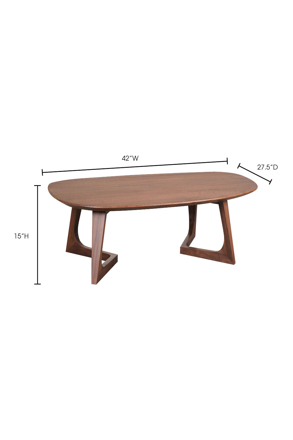 Modern European furniture - Sculptural Base Coffee Table - www.oroa.com
