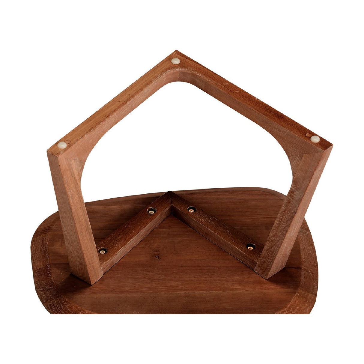 Modern European furniture - Solid Walnut End Table - www.oroa.com