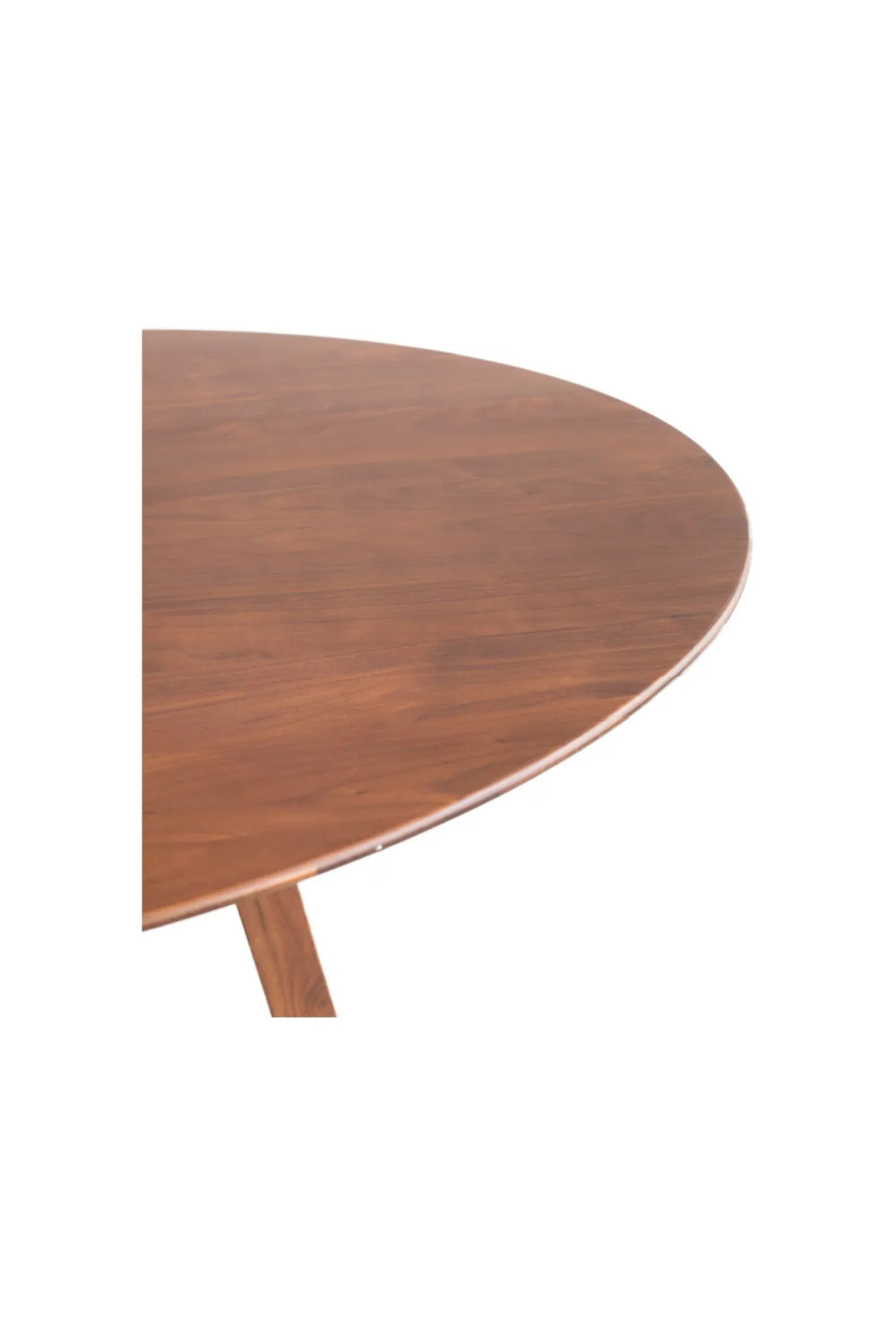 Modern European furniture - Walnut Round Dining Table - www.oroa.com