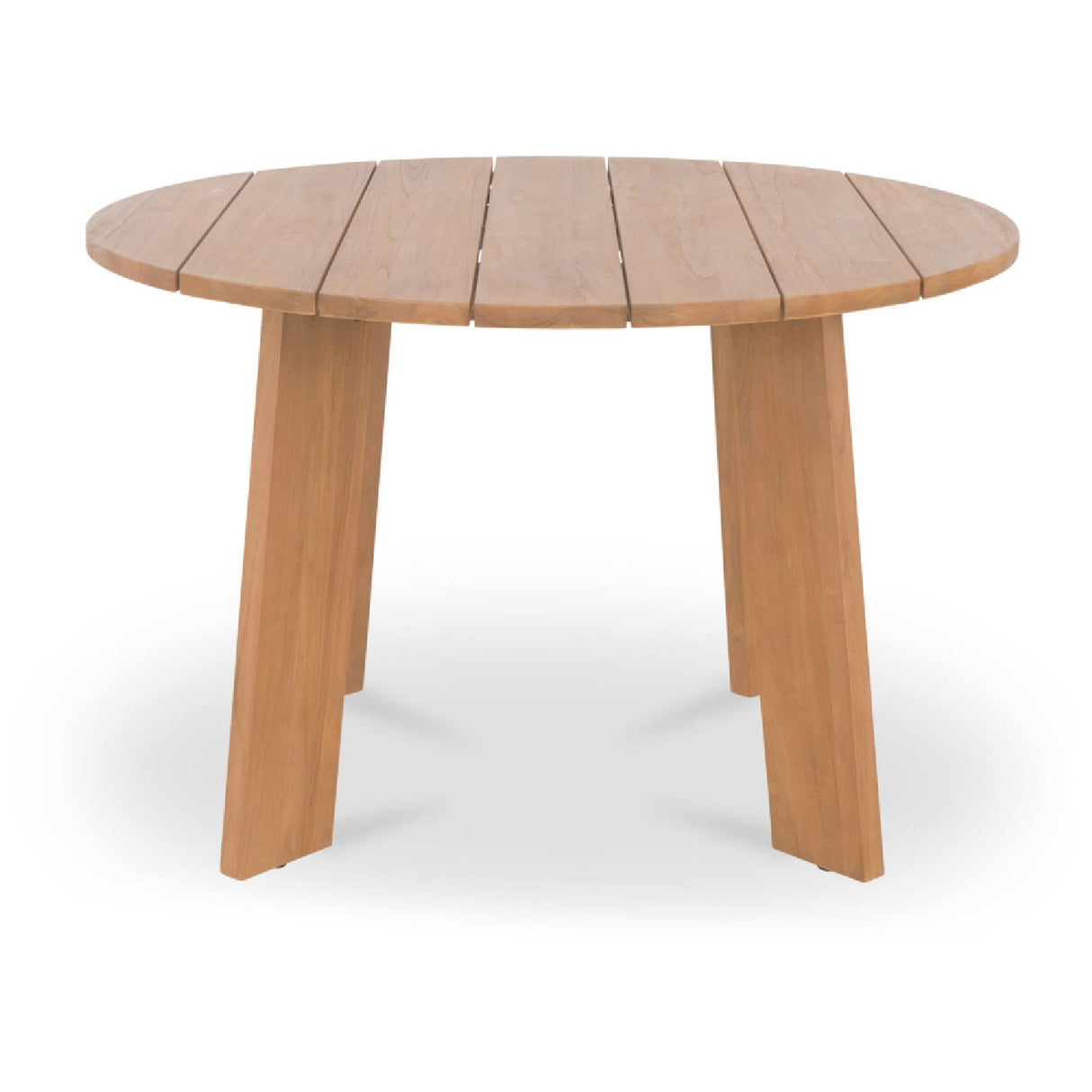 Modern European furniture - Slatted Teak Outdoor Dining Table - www.oroa.com
