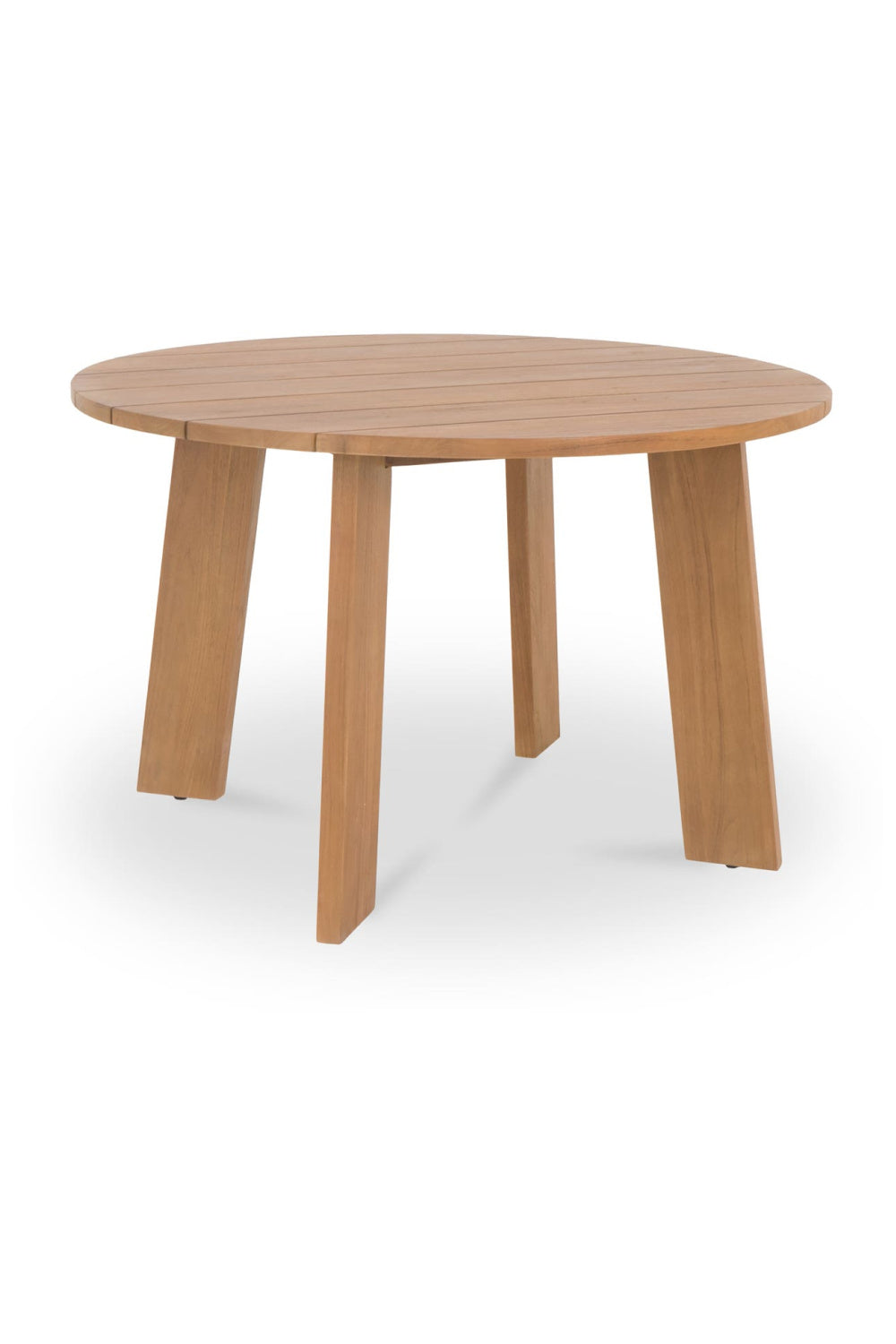 Slatted Teak Outdoor Dining Table | Novi Living Delta | Oroa.com