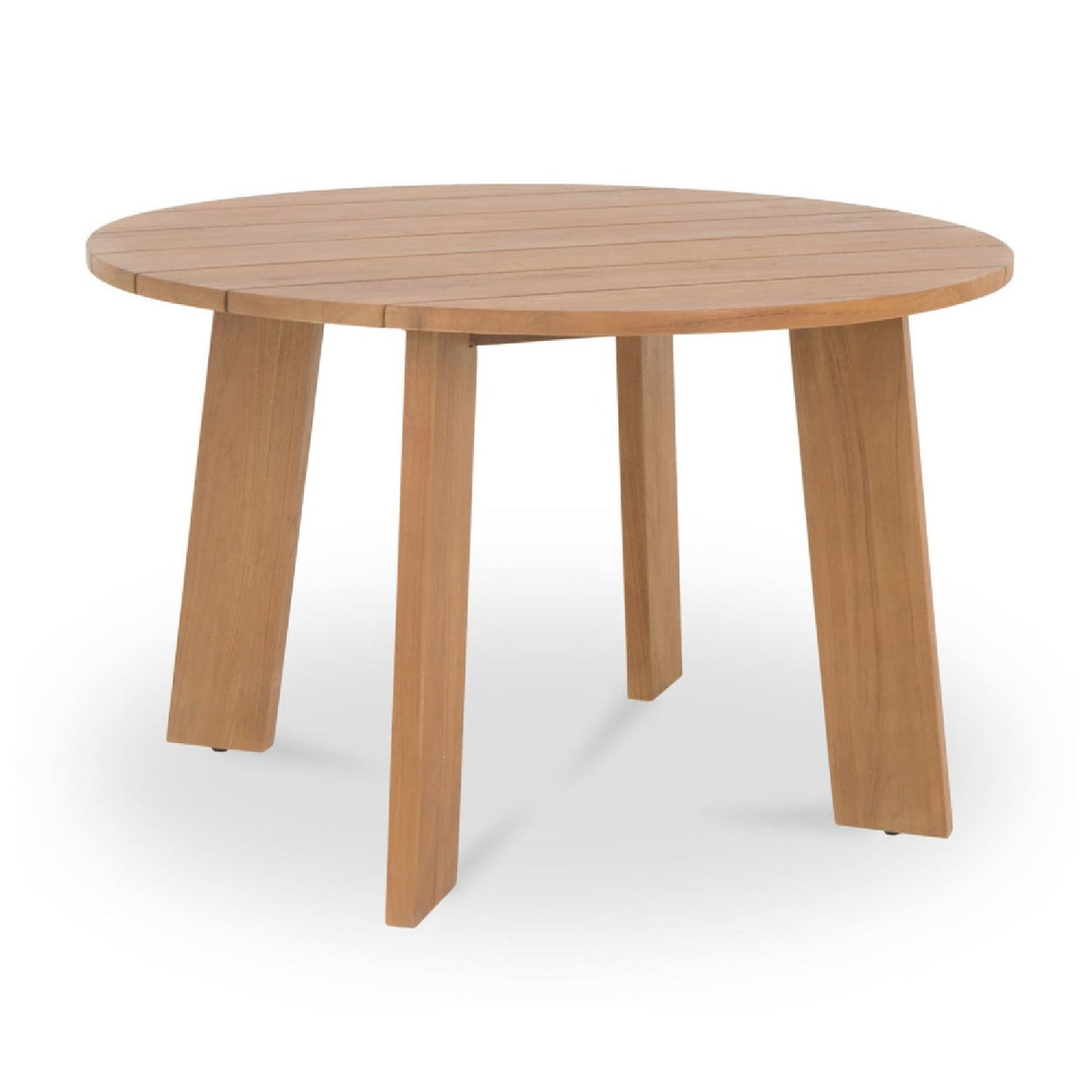 Modern European furniture - Slatted Teak Outdoor Dining Table - www.oroa.com