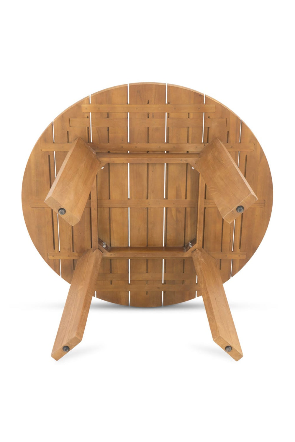 Slatted Teak Outdoor Dining Table | Novi Living Delta | Oroa.com