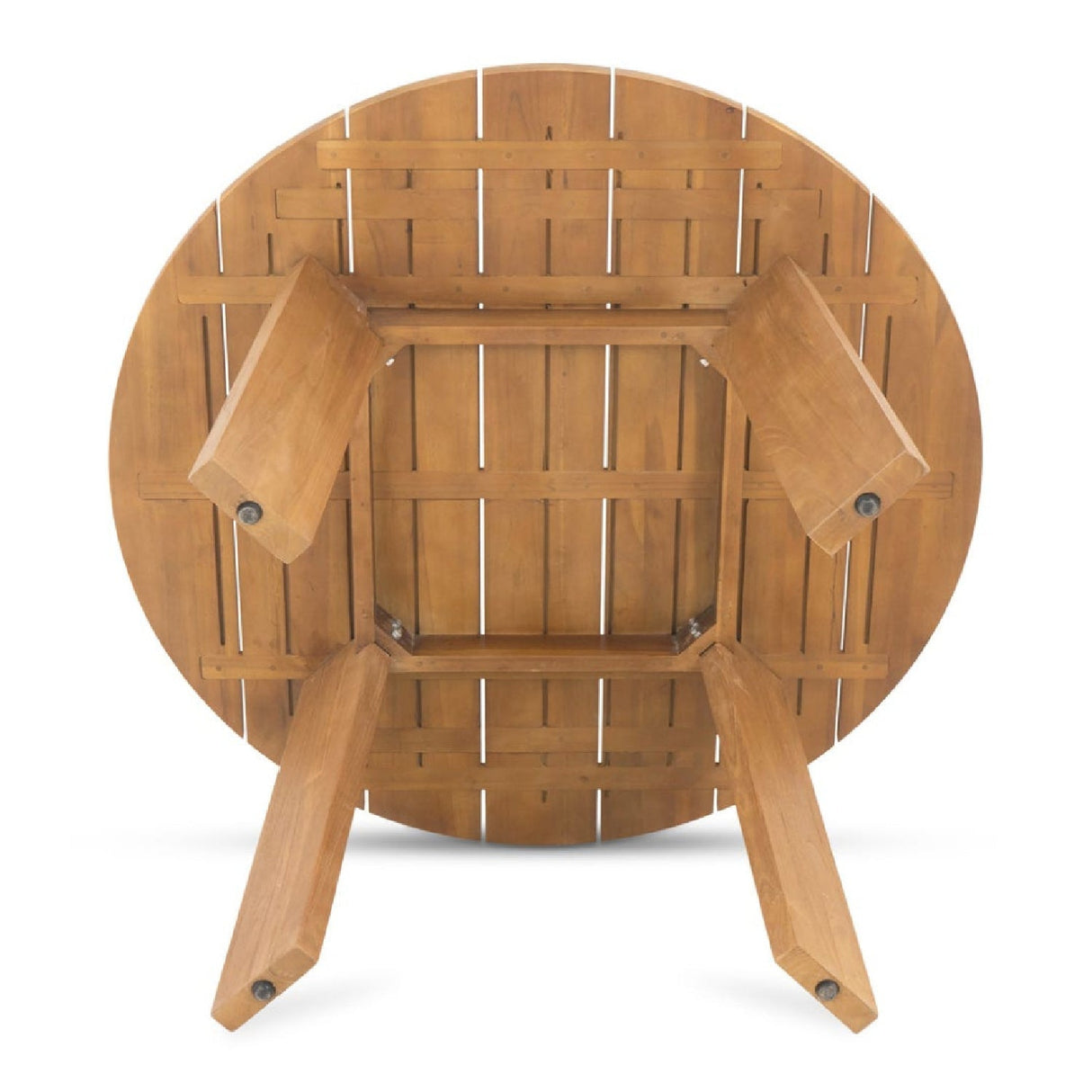 Modern European furniture - Slatted Teak Outdoor Dining Table - www.oroa.com