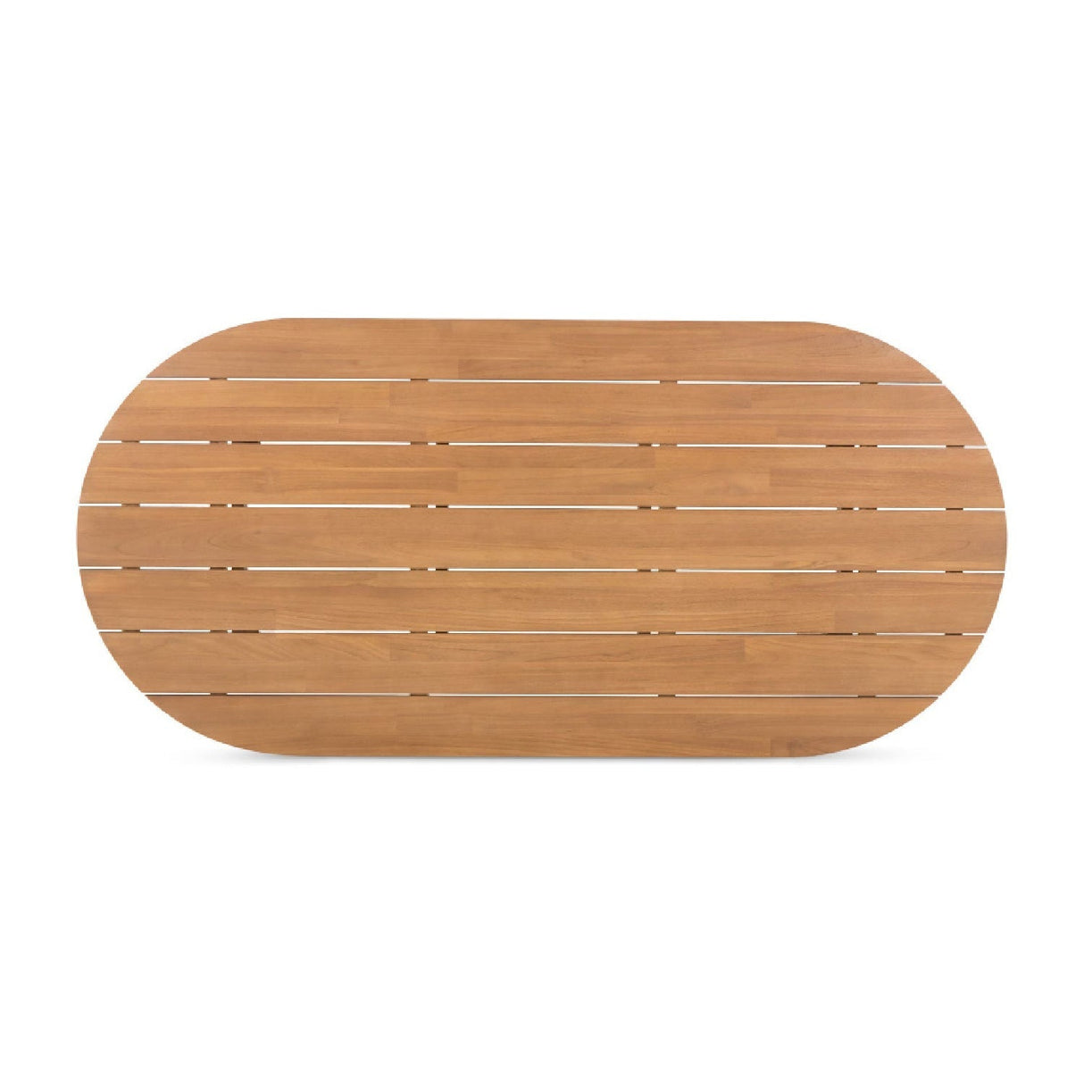 Modern European furniture - Slatted Teak Outdoor Dining Table - www.oroa.com