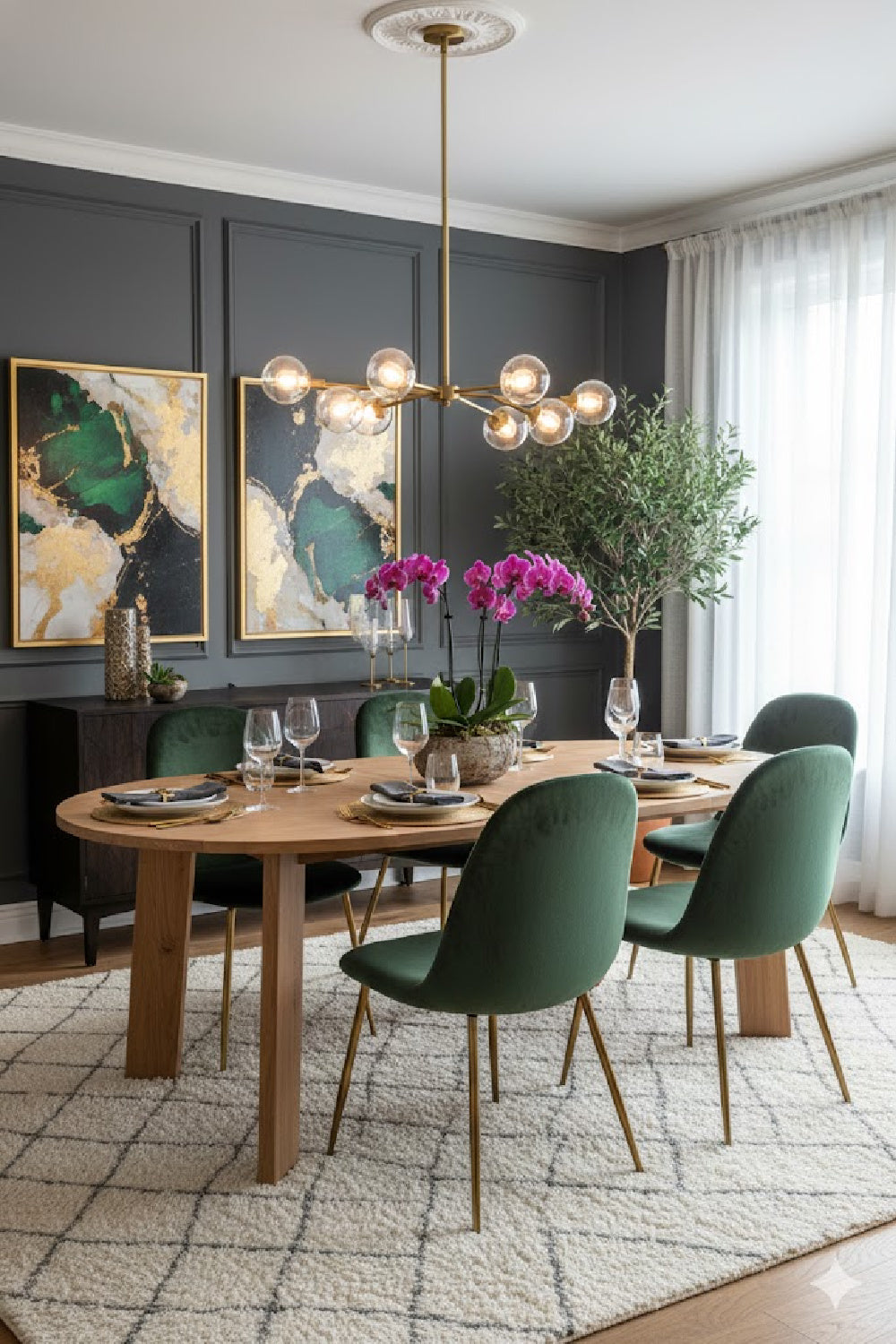 Slatted Teak Outdoor Dining Table | Novi Living Delta | Oroa.com