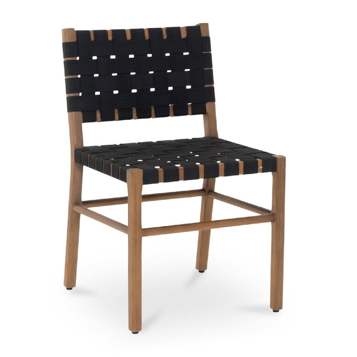 Modern European furniture - Black Woven Outdoor Dining Chair - www.oroa.com