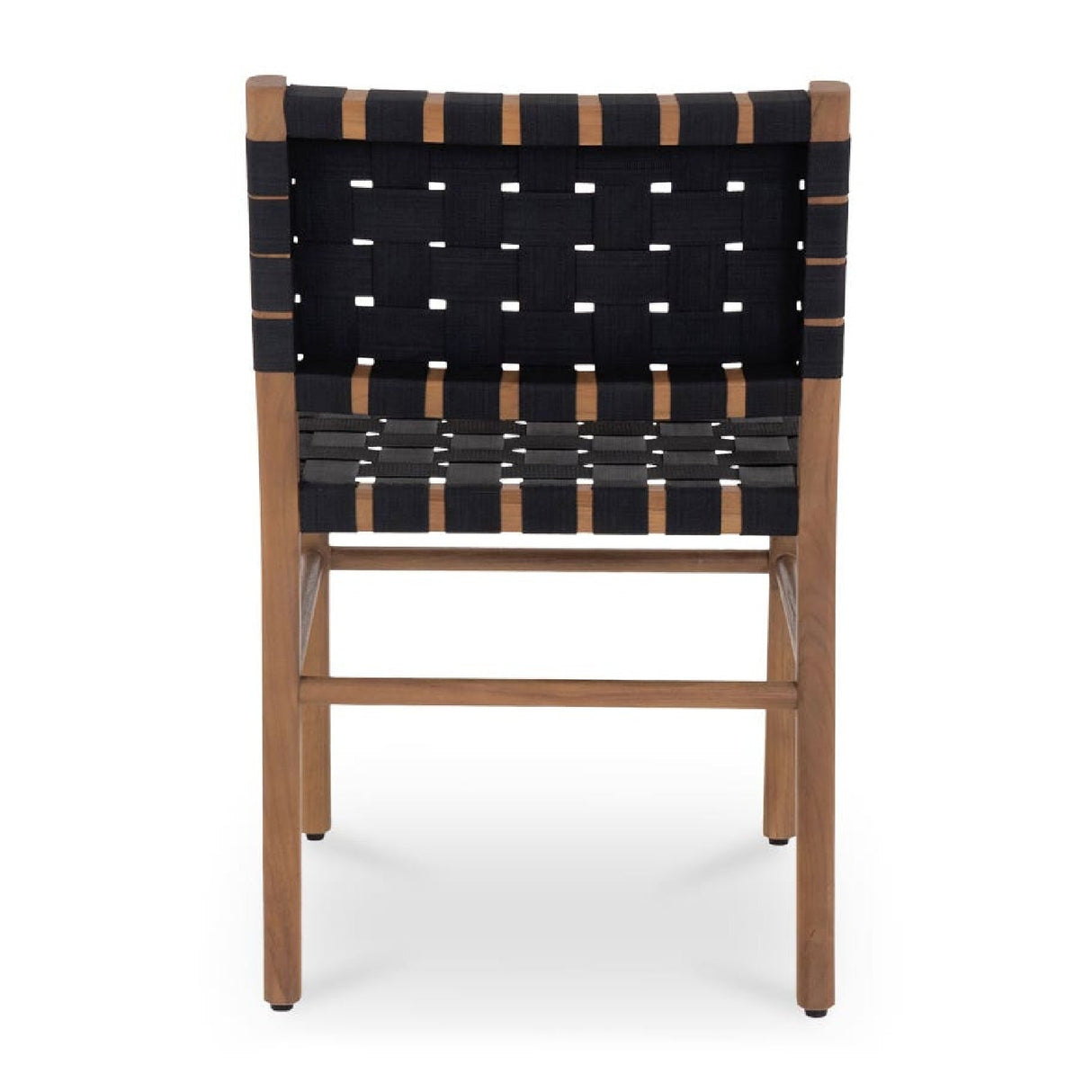 Modern European furniture - Black Woven Outdoor Dining Chair - www.oroa.com