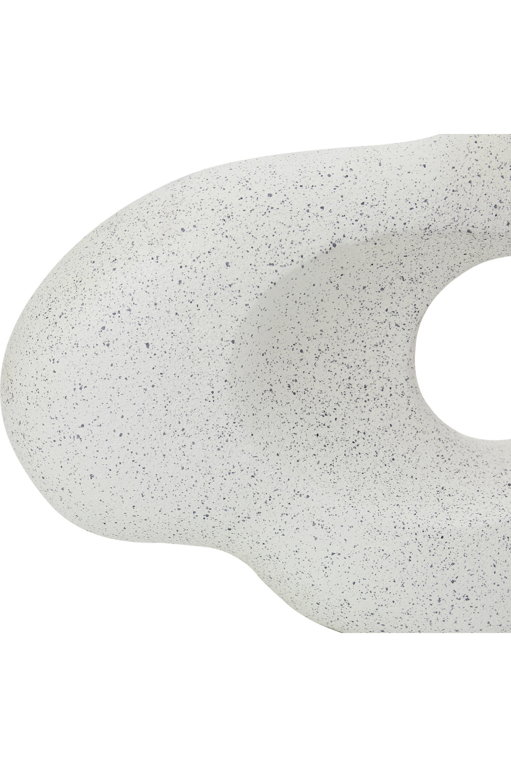 Modern European furniture - Gray Flecked Abstract Sculpture - www.oroa.com