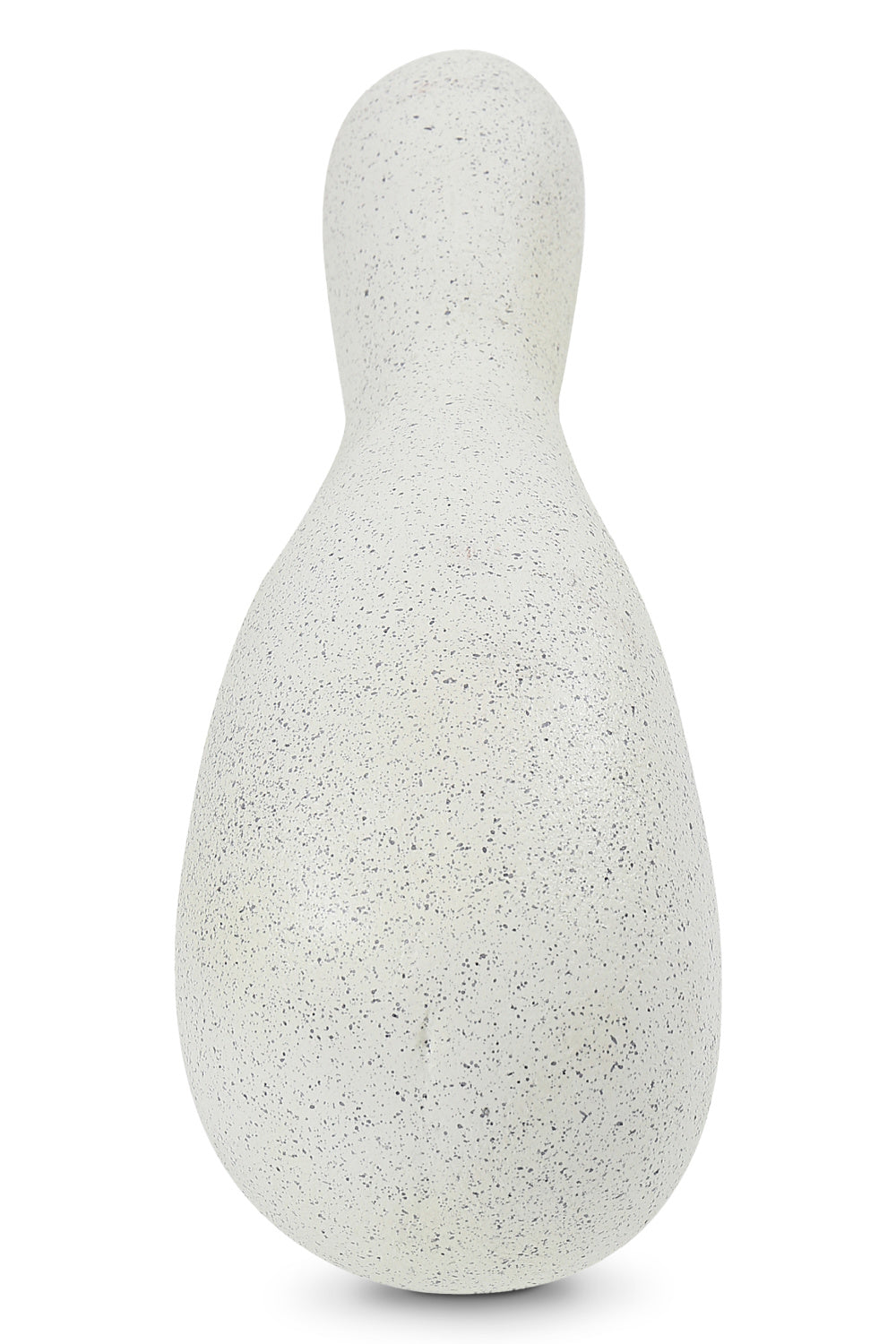 Modern European furniture - Gray Flecked Abstract Sculpture - www.oroa.com