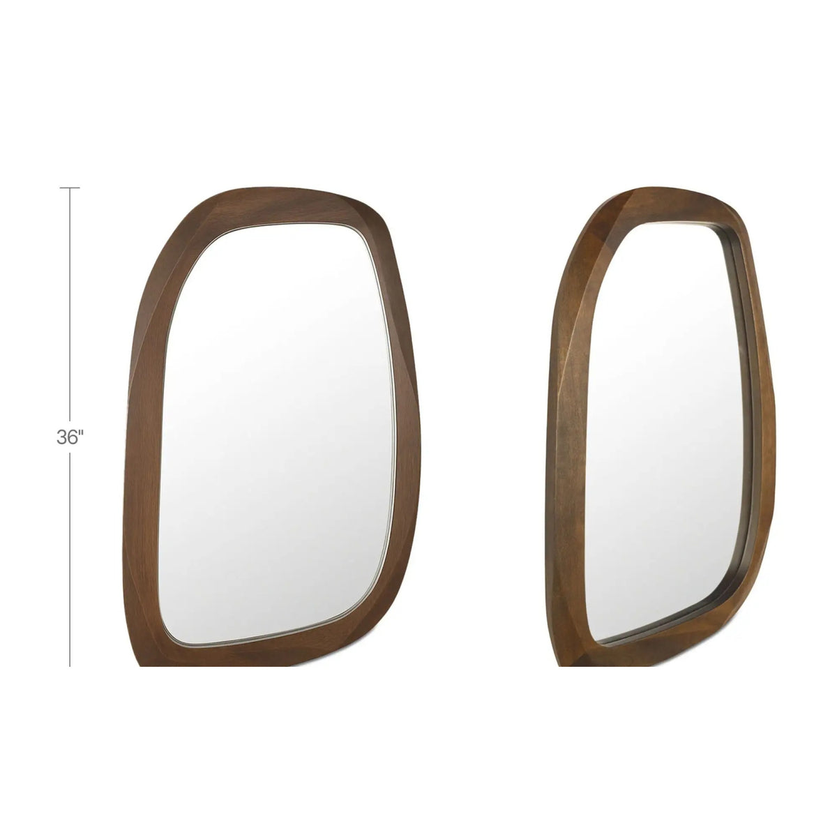 Brown Mango Wood Mirror | Novi Living Levi