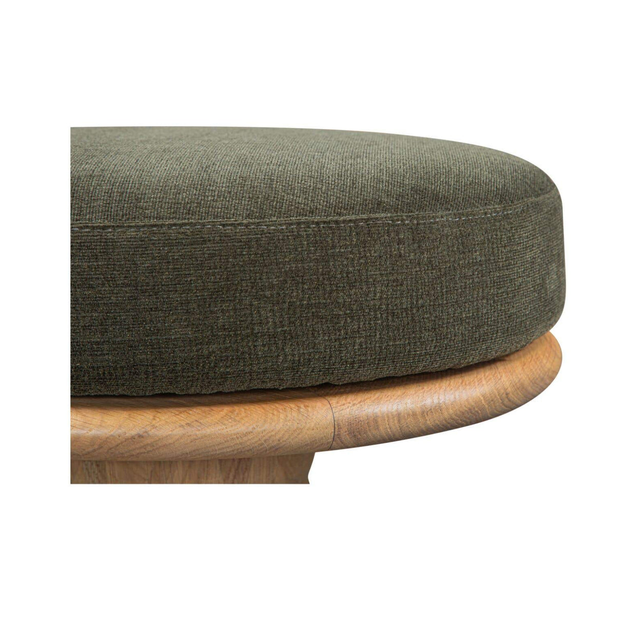 Oak Round Swivel Counter Stool | Novi Living Nio
