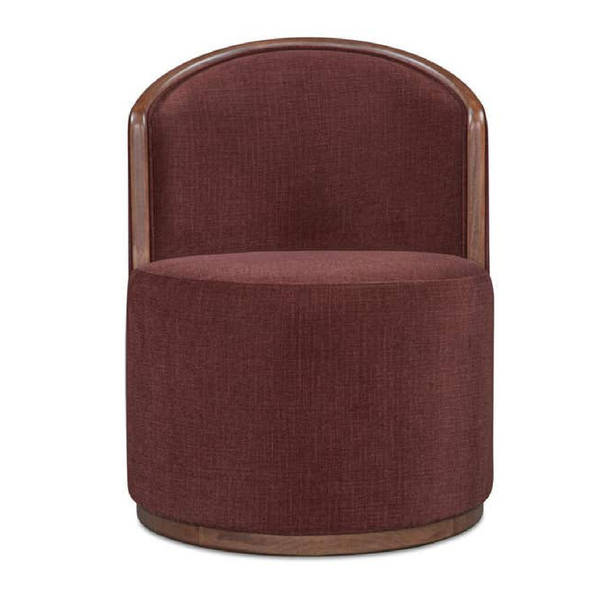 Rossi Swivel Dining Chair Berry