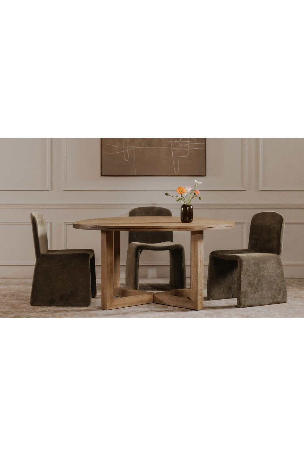 Modern European furniture - Modern Ergonomic Dining Chair - www.oroa.com