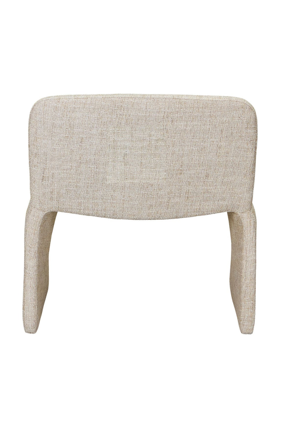 Modern European furniture - Beige Monolithic Accent Chair - www.oroa.com