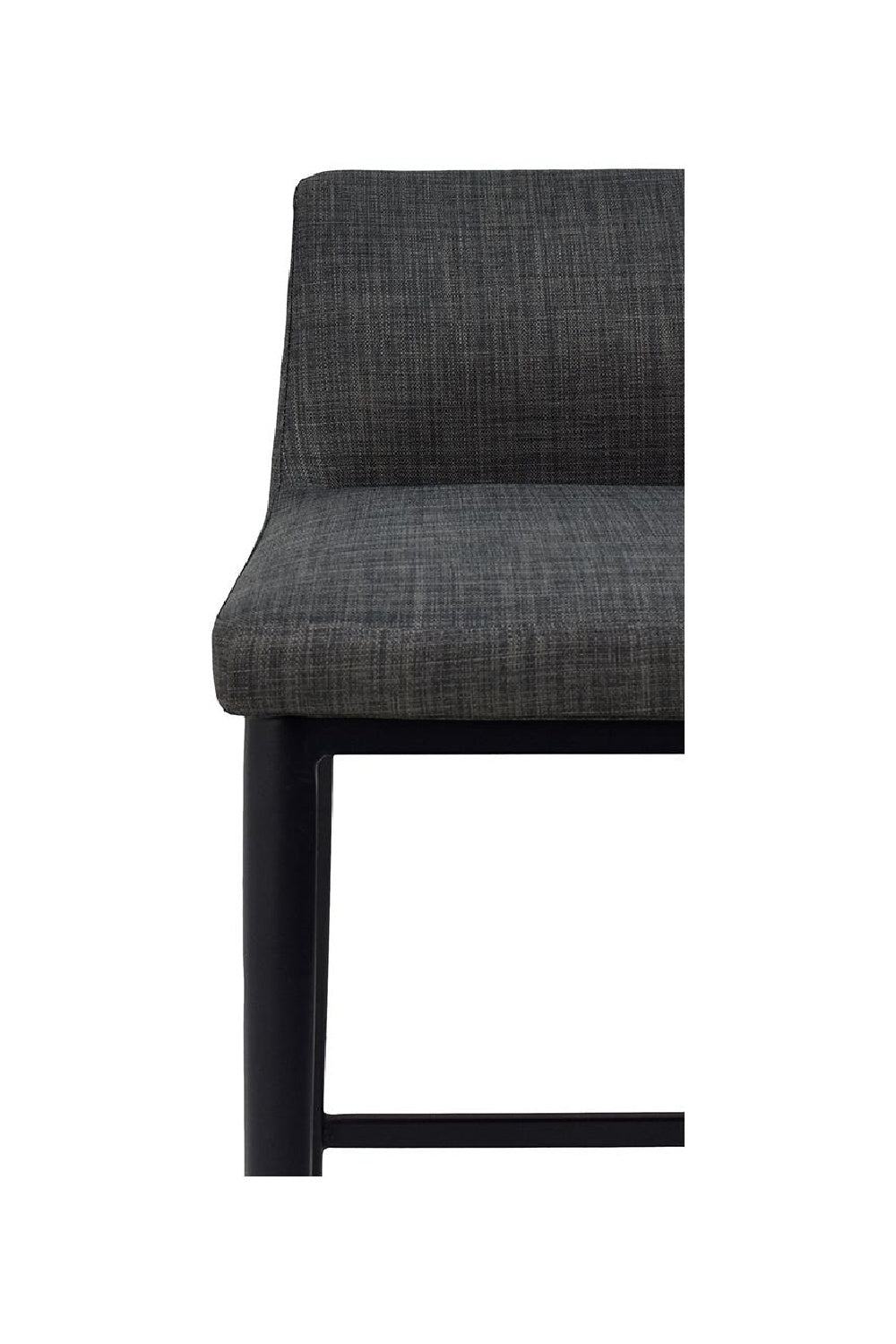 Modern European furniture - Low‑Back Fabric Bar Stool - www.oroa.com