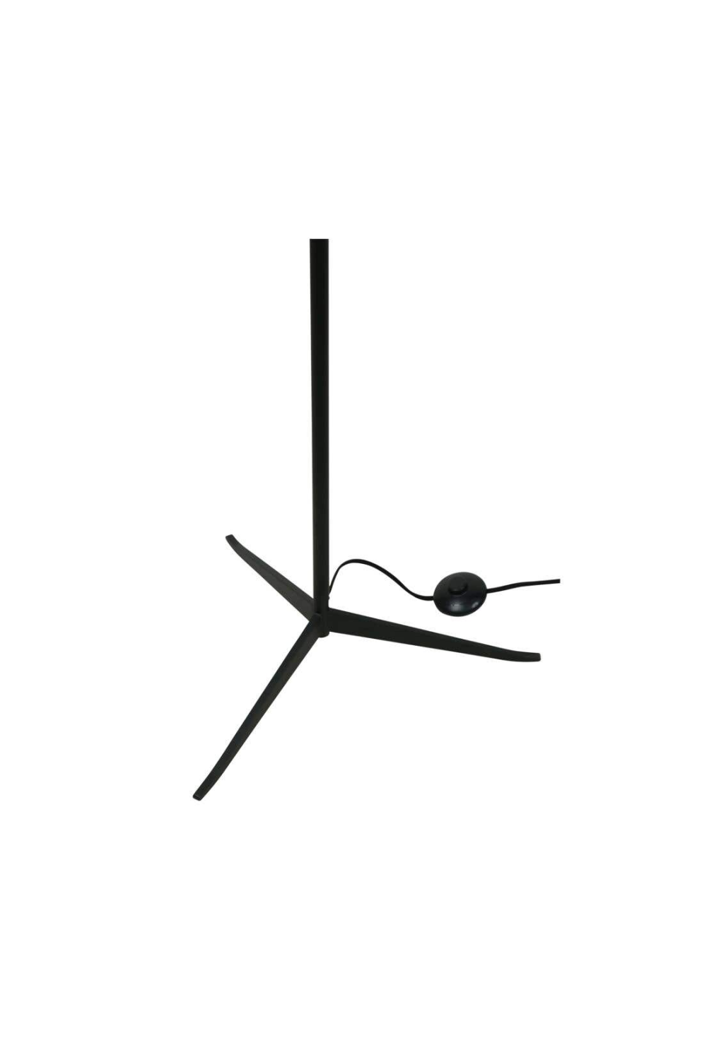 White Linen Shade Floor Lamp | Novi Living Mathis | Oroa.com