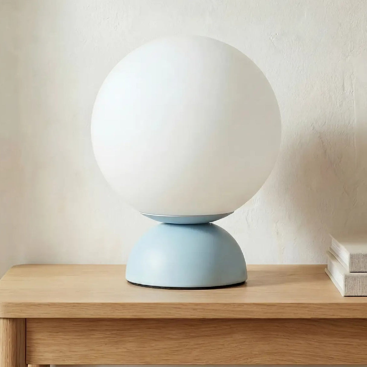 Modern European furniture - Opal Glass Globe Table Lamp - www.oroa.com