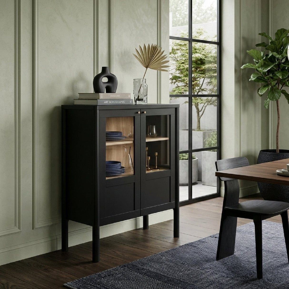 Modern European furniture - Solid Pine Cabinet - www.oroa.com