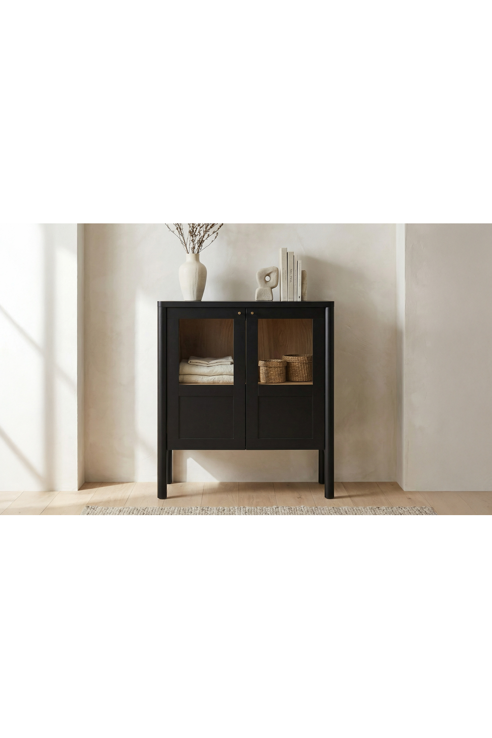Modern European furniture - Solid Pine Cabinet - www.oroa.com