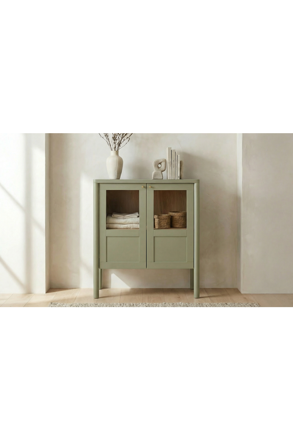 Modern European furniture - Solid Pine Cabinet - www.oroa.com
